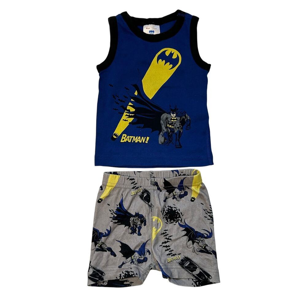 Hanna Andersson x Batman Organic Cotton Pajama Set Size 80 (18-24 mos)